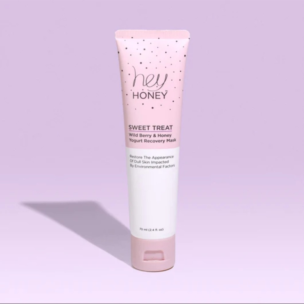NEW- Hey Honey Sweet Treat Wild Berry & Honey Yogurt Recovery Mask